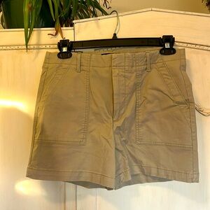 Khaki women’s shorts